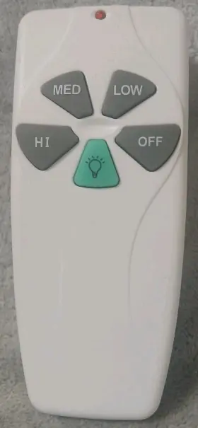 RC-53T1 CEILING Fan Light Remote Control