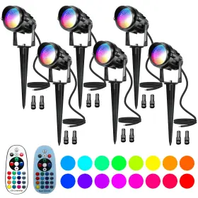 B0DJXZQZW9 UPONELED Christmas Landscape Lights Rgbw Spot Yard