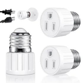 445019269209 US Paquetes Adaptador Enchufe Luz Clavijas