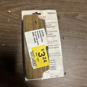 0004213 UTILITECH End Caps Oak Finish Magnetic Total