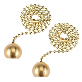 609876949521 UXCELL Ball Pendant Chain Ceiling Fan