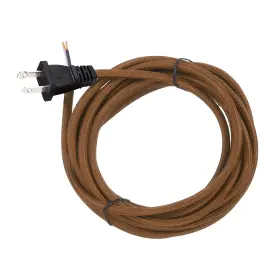 614462267088 UXCELL Covered Lamp Cord Plug Stripped Ends