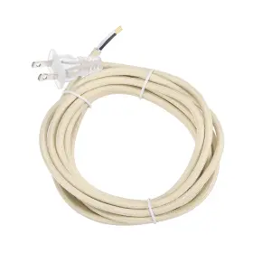 614462267378 UXCELL Covered Lamp Cord Plug Stripped Ends