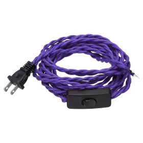 634149525102 UXCELL Covered Lamp Cord Plug