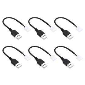 655692132838 UXCELL Usb Pin Solderless Connector Led Light