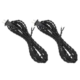 672668702727 UXCELL Twisted Lamp Cord Plug