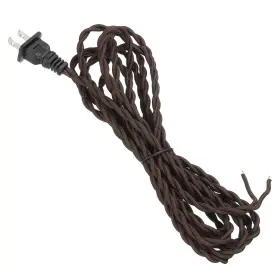 672668702871 UXCELL Twisted Lamp Cord Plug