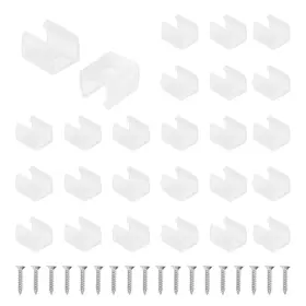 678202121719 UXCELL Led Neon Mounting Clips Holder Fixing