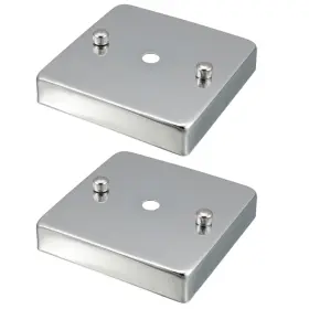 683007244525 UXCELL Ceiling Light Plate Pointed Base Chassis