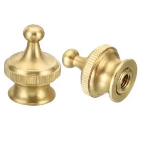 703820403500 UXCELL Tall Lamp Finial Cap Knob Round Screw