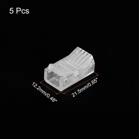 734301618953 UXCELL Led Strip Connector Pin Lights #2
