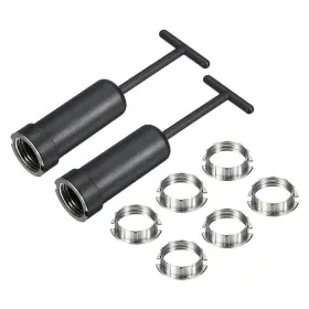 743151318630 UXCELL Light Socket Lamp Shade Holder Ring Tool
