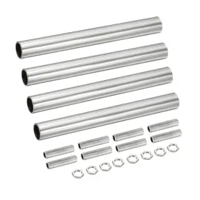 743151768077 UXCELL Set Extension Rod Coupling Nut Pipe Hex