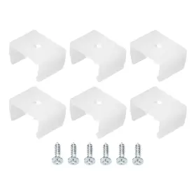 746453579532 UXCELL Led Mounting Clips Holder Bracket Strip