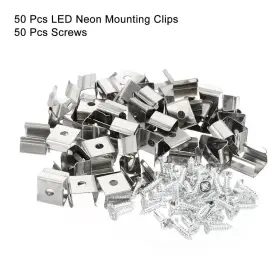 746453579792 UXCELL Rope Light Mounting Clips Channel Holder #3