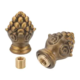 781954995115 UXCELL Set Lamp Finials Caps Knob Shade