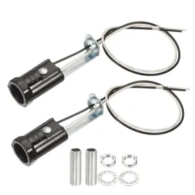 782685623988 UXCELL Bulb Socket Candelabra Base Lamp Holder