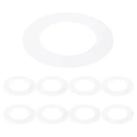 Uxcell 783243012596 8pcs 3 Inch Id 4.7 Od Plastic Trim Ring Translucent Matte White Goof Rings Uxcell 783243012596 8pcs 3 Inch Id 4.7 Od Plastic Trim Ring Translucent Matte White Goof Rings