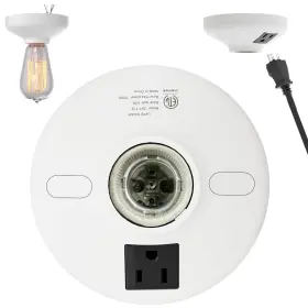 UY0213 UYODM Light Socket Adapter Outlet Bulb Power