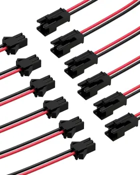 4336357755 VANDESAIL Jst Connector Pack Jack Plug Male Female