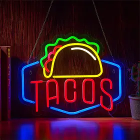 B0CMDLRCRR VARLIETIN Neon Sign Wall Taco Led Lights B0CMDLRCRR VARLIETIN Neon Sign Wall Taco Led Lights