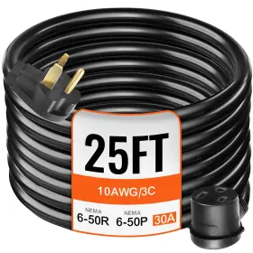 30AMP-25FT VEVOR Welder Extension Cord Welding Power