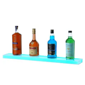 197988414025 VEVOR Wall Led Liquor Bottle Display Bar Shelf