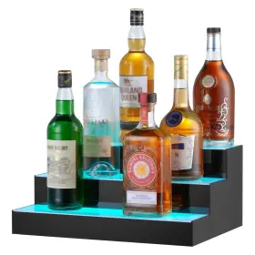 197988414391 VEVOR Led Liquor Bottle Display Bar Shelf Rf