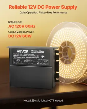 197988527794 VEVOR Dimmable Led Driver Ac Power Supply