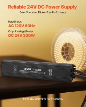 197988528524 VEVOR Dimmable Led Driver Ac Power Supply