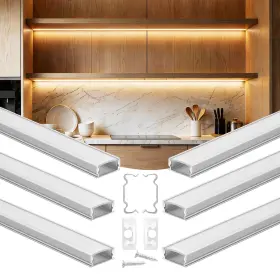 U-3.3-6 VEVOR Led Channel Milky Cover Strip