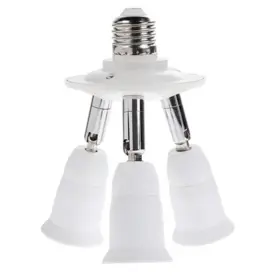 613428137885 VEY14 Light Socket Adapter Splitter Bulbs