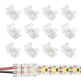 FB0589 VIPMOON Led Strip Light Connectors Solderless Single