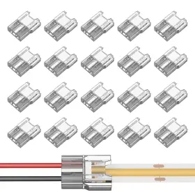 S-SC-2PIN-8MM-D VISDOLL Cob Led Light Strip Connectors Wires