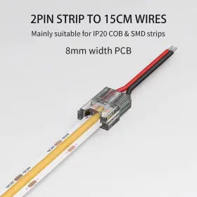 799748188988 VISDOLL Pack Cob Led Connectors Singleended Pin #2
