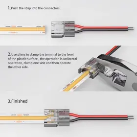 799748188988 VISDOLL Pack Cob Led Connectors Singleended Pin #3