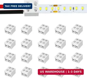 N8BX001 VISDOLL Pin Solderless Led Strip Connectors Screw