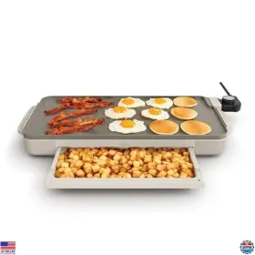 35113-016A VISIT THE BELLA STORE Electric Griddle Warming