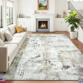 B0F7XHP5KW VISIT THE CARPELUX STORE Abstract Area Rug Slip