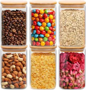37OZ-9 VISIT THE COMSAF STORE Glass Storage Containers Set