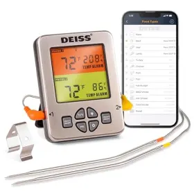 DT-116A VISIT THE DEISS STORE Wireless Bluetooth Meat Probes