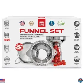 B0D7QXNNQZ VISIT THE FORJARS STORE Canning Funnel Set Mason