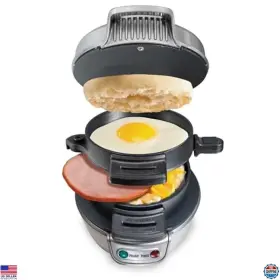 25475 VISIT THE HAMILTON BEACH STORE Breakfast Sandwich Maker