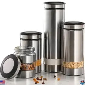B08M2C8NY1 VISIT THE LERAZE STORE Airtight Food Storage Set