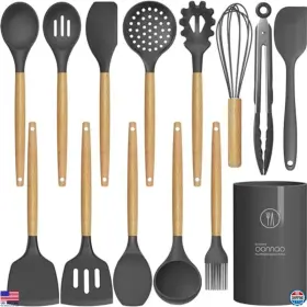 8541968115 VISIT THE OANNAO STORE Heat Silicone Kitchen Set