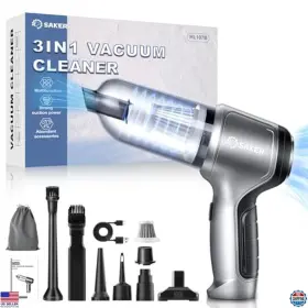 HL-107 VISIT THE SAKER STORE Cordless Handheld Car Vacuum