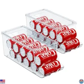 B0CC4VJFLC VISIT THE SCAVATA STORE Pack Stackable Soda Fridge