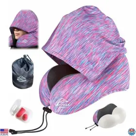 TRH-1 VISIT THE SKYTRAX COMF STORE Travel Pillow Hood Memory