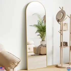 11H2-1659-GZ-GD VISIT THE SWEETCRISPY STORE Arched Mirror