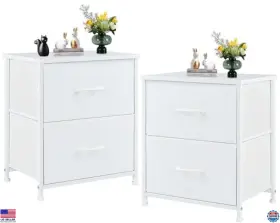 B0D2KYRQBL VISIT THE SWEETCRISPY STORE Set Nightstands Wooden